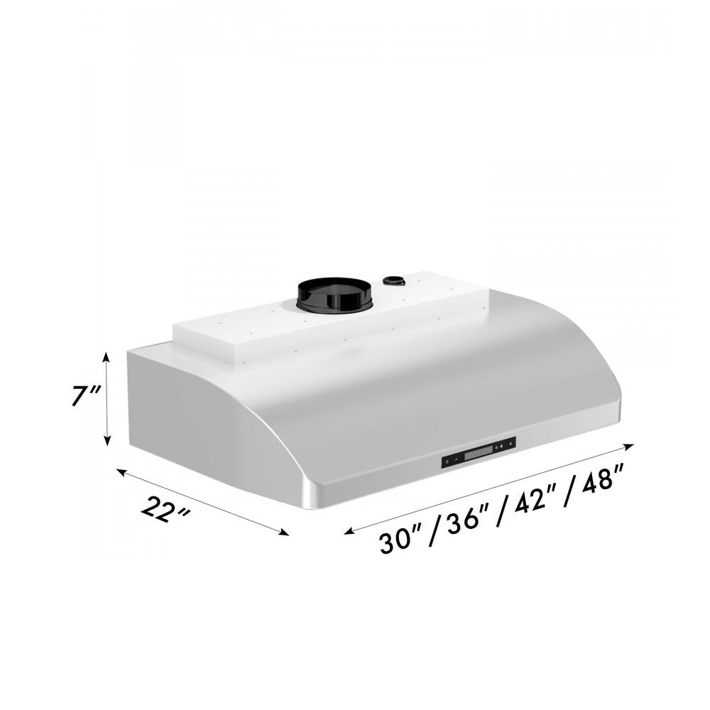 30 In. Ducted Under Cabinet Range Hood In Stainless Steel 62130