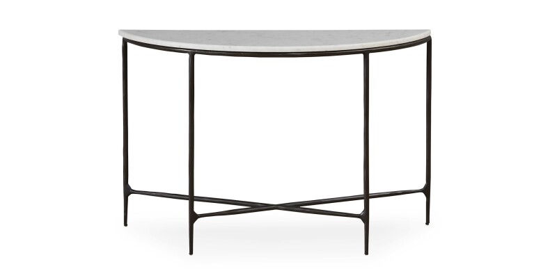 Keswick Demilune Console Table 6216K698D