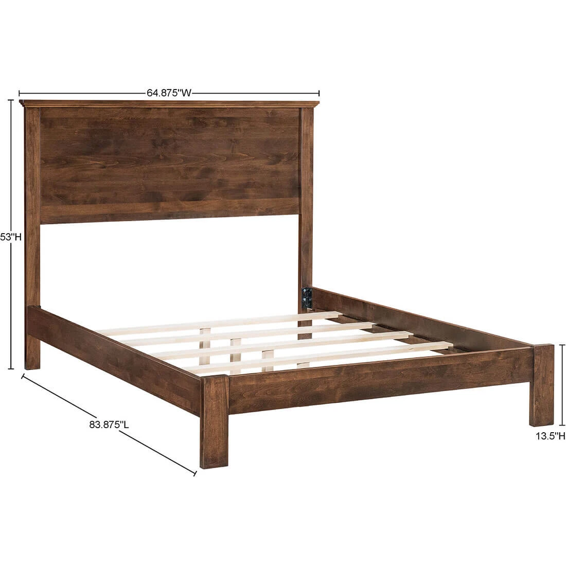 Portland Plank Queen Headboard - 62198 62198
