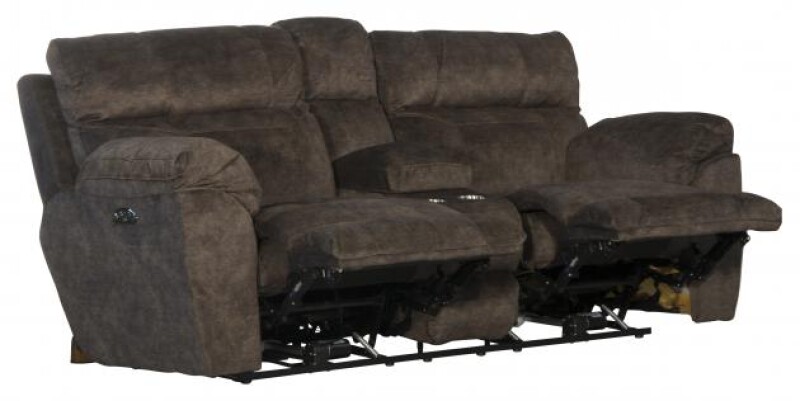 Sedona 222 Pwr Headrest Lay Flat Recl Cnsl Loveseat w/Stg & Cupholders 62229