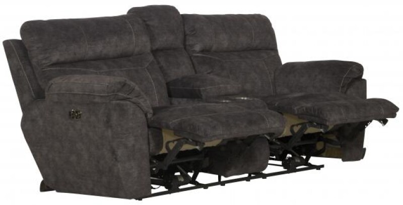 Sedona 222 Pwr Headrest Lay Flat Recl Cnsl Loveseat w/Stg & Cupholders 62229