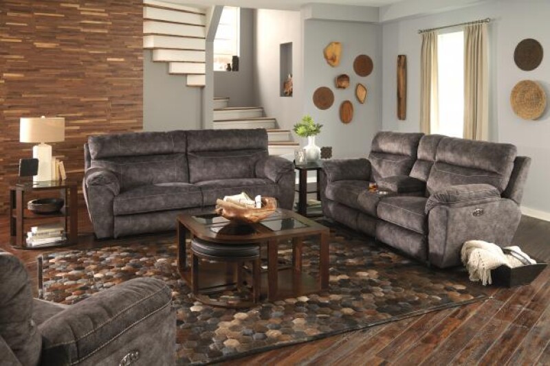 Sedona 222 Pwr Headrest Lay Flat Recl Cnsl Loveseat w/Stg & Cupholders 62229