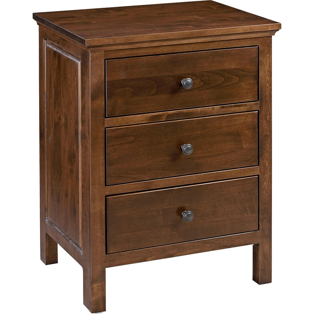 Heritage 3 Drawer Wide Nightstand - 62231 62231