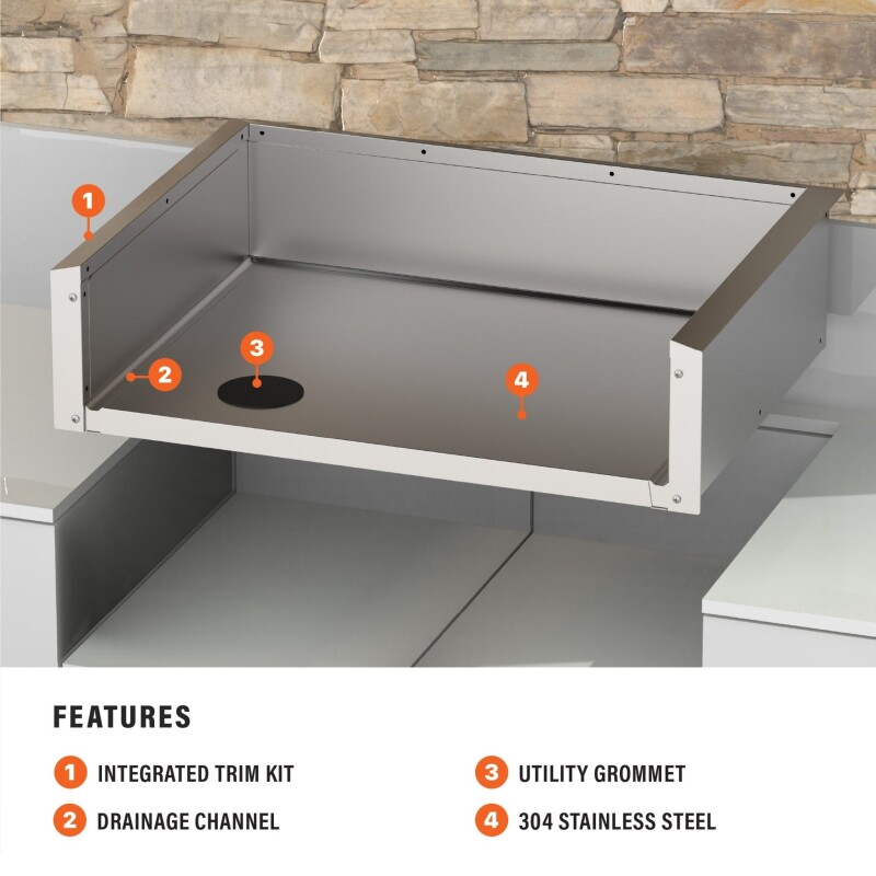 28" Drop-in Griddle Insulating Jacket view 5