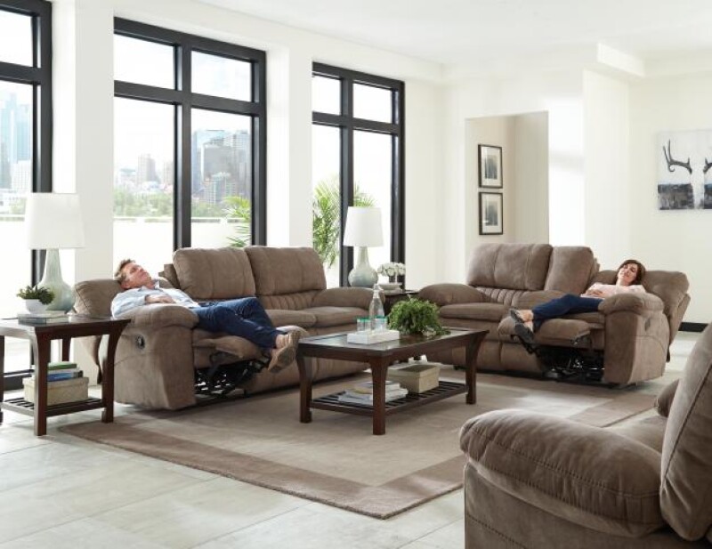 Reyes 240 Power Lay Flat Reclining Sofa 62401