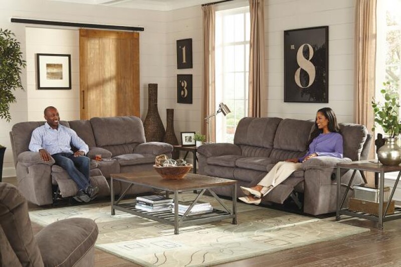 Reyes 240 Power Lay Flat Reclining Sofa 62401
