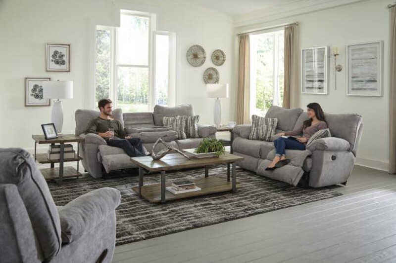 Sadler 241 Power Lay Flat Recliner 624107