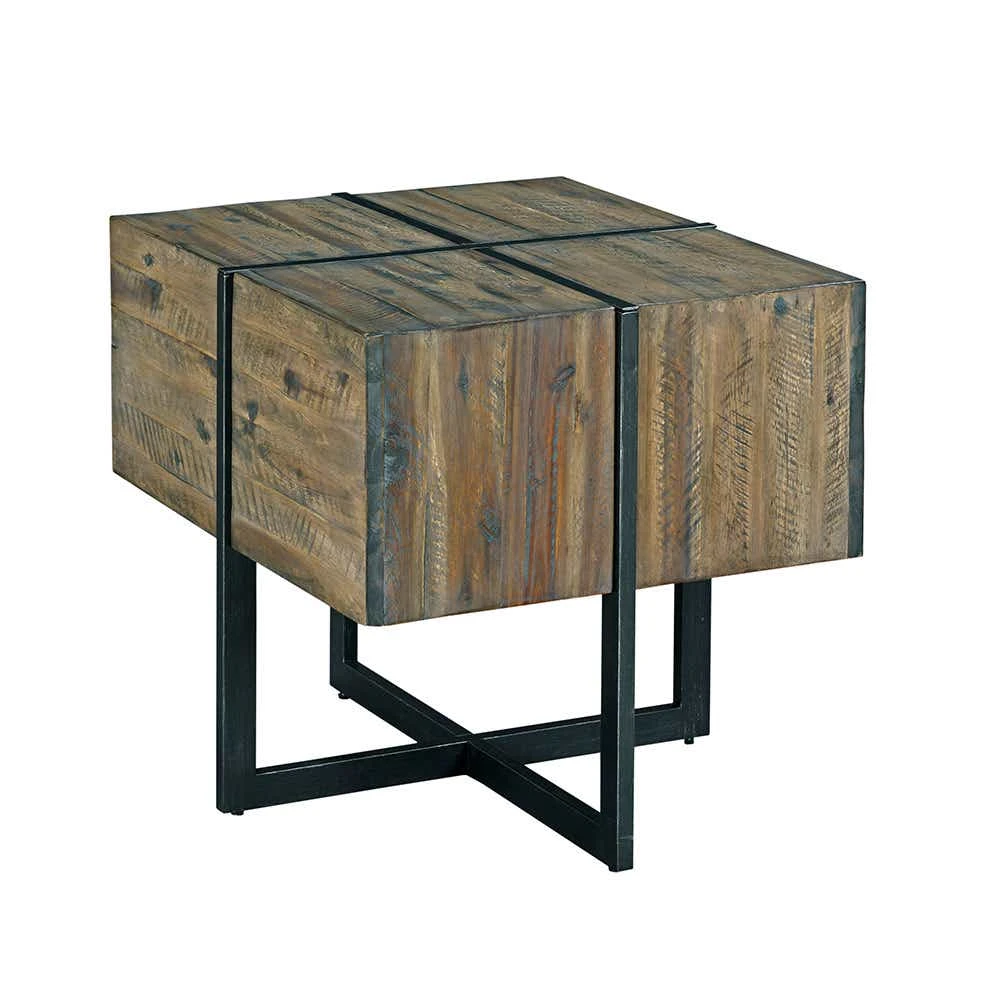 Modern Timber Accent End Table 626915