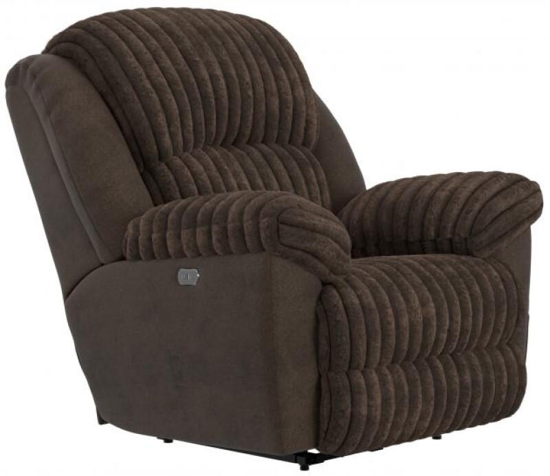 Shaggy 2720 Power Lay Flat Recliner w/Zero Gravity 627207