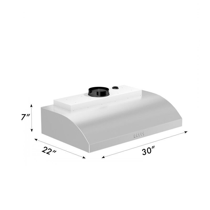 30 in. Ducted Under Cabinet Range Hood 62730