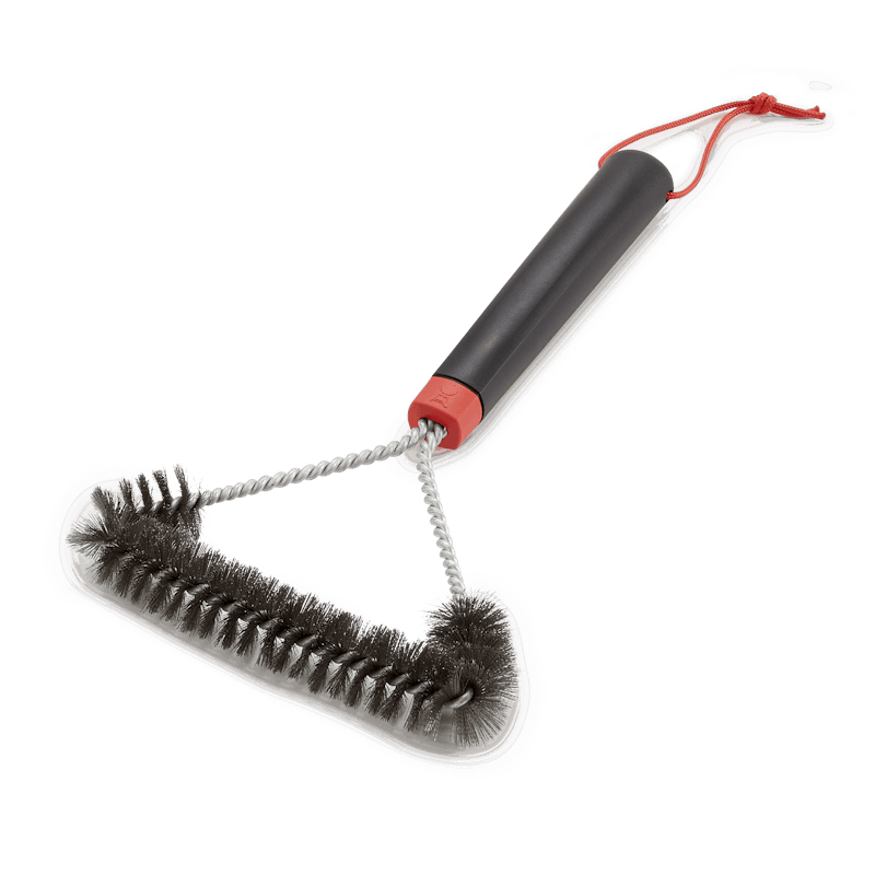 Grill Brush - 12” Three-Sided 6277