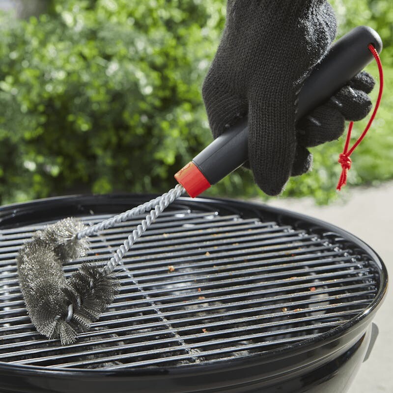 Grill Brush - 12” Three-Sided 6277
