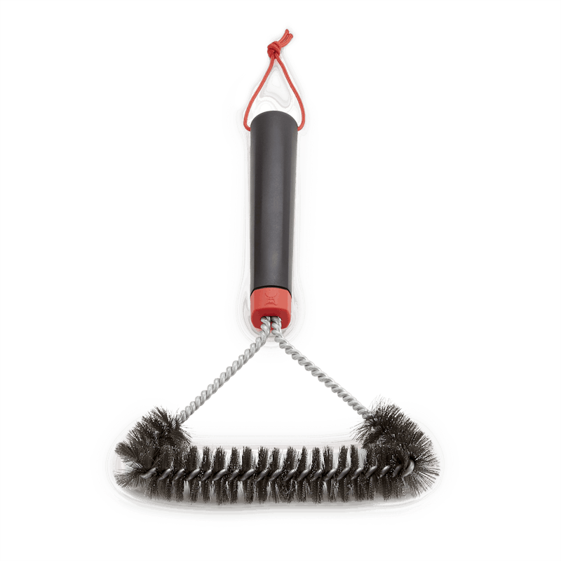 Grill Brush - 12” Three-Sided 6277