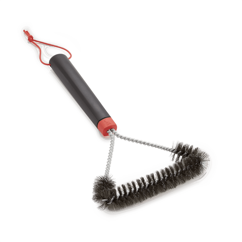 Grill Brush - 12” Three-Sided 6277