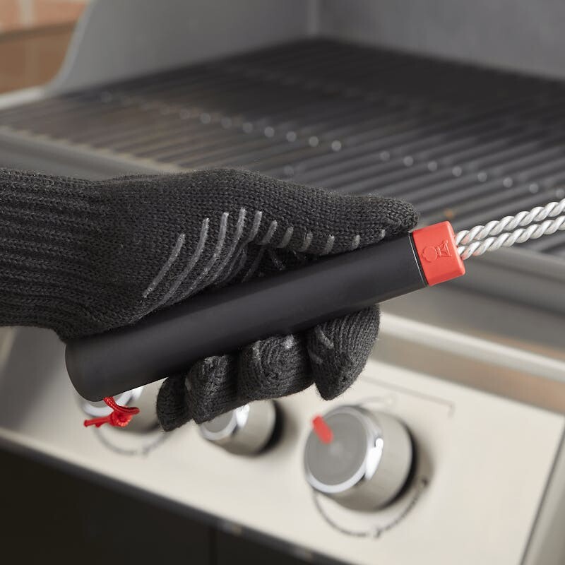 Grill Brush - 18” Three-Sided 6278