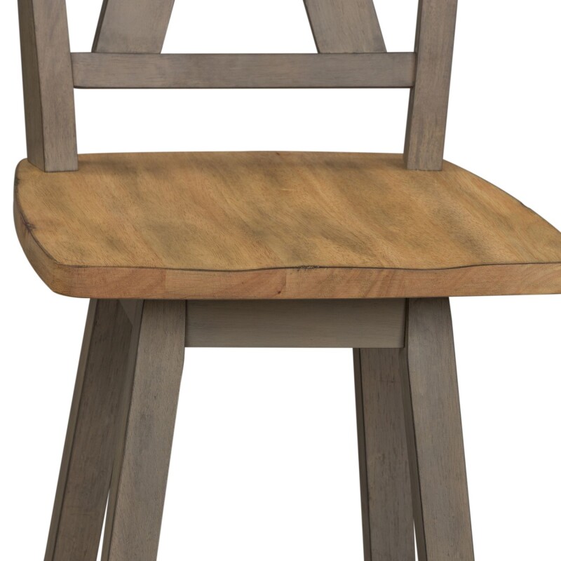 Lindsey Farm Counter Height Swivel Chair (RTA) 62B250324