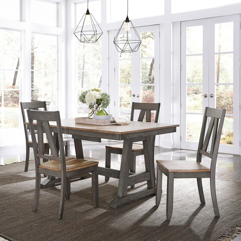 Lindsey Farm Splat Back Side Chair (RTA) 62C2500S