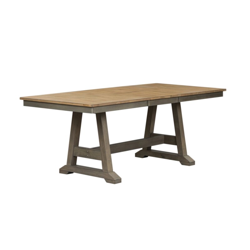 Lindsey Farm 5 Piece Trestle Table Set 62CD5TRS