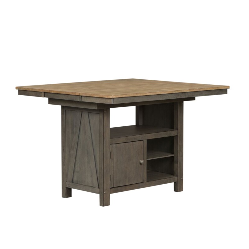 Lindsey Farm 7 Piece Gathering Table Set 62CD7GTS
