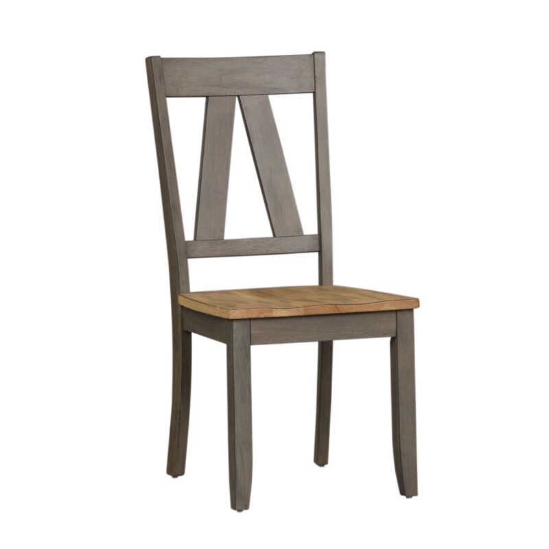 Lindsey Farm 7 Piece Trestle Table Set 62CD7TRS