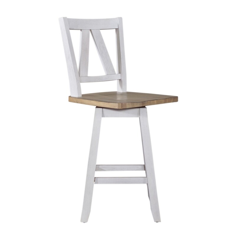 Lindsey Farm Counter Height Swivel Chair (RTA) 62WHB250324
