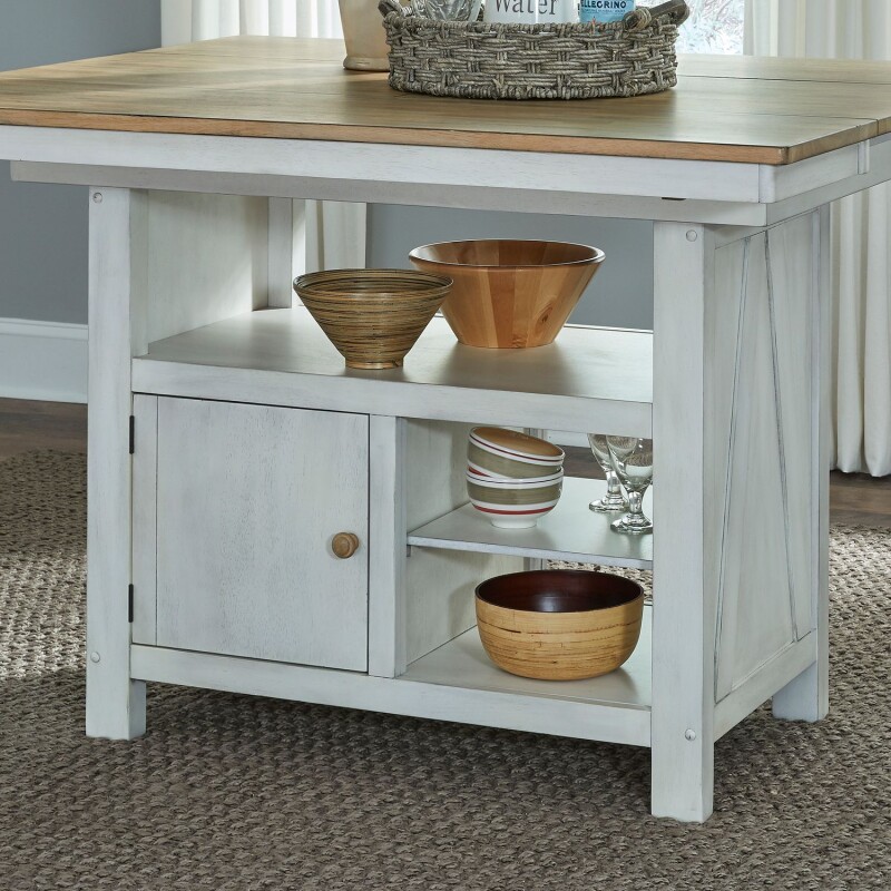 Lindsey Farm Kitchen Island Base 62WHIT5446B