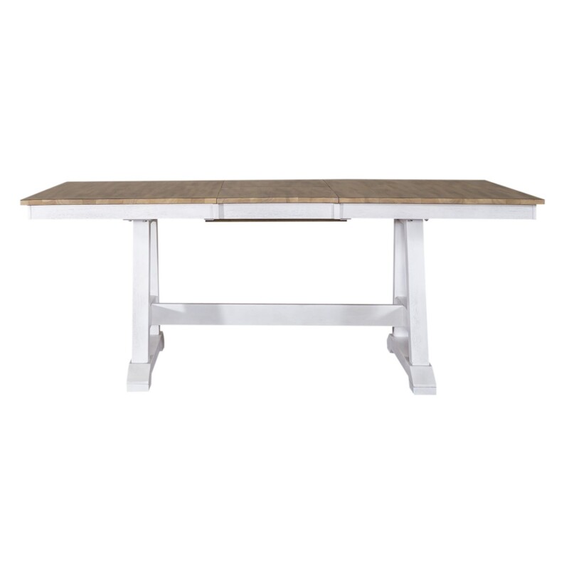Lindsey Farm Trestle Table Top 62WHT3878