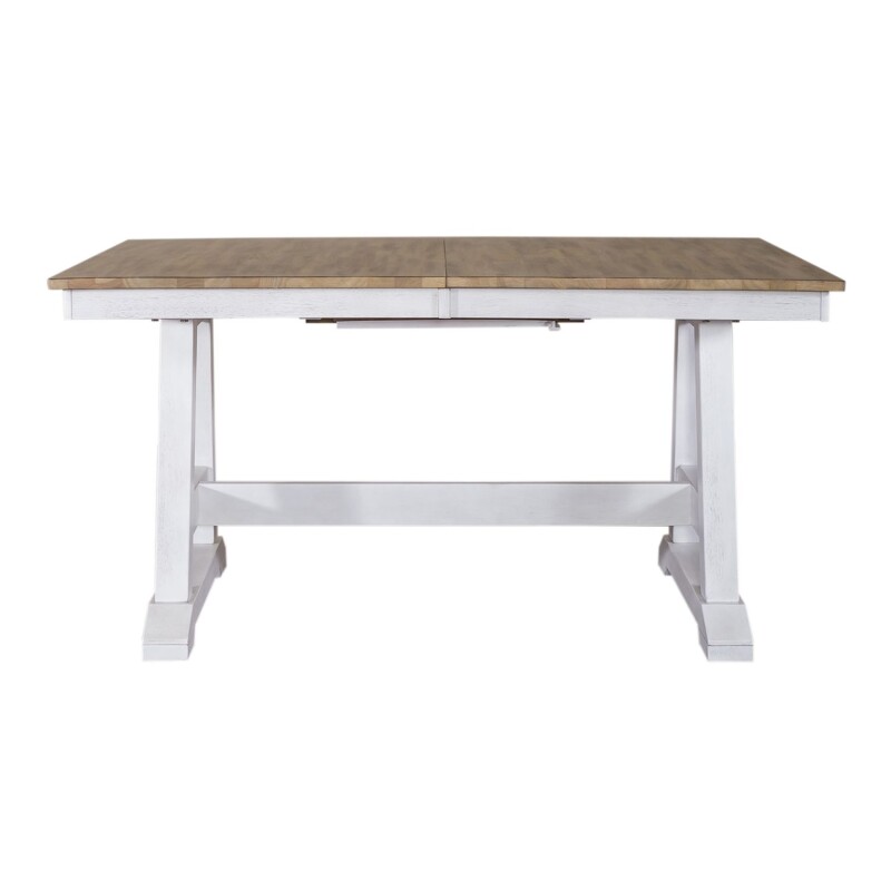 Lindsey Farm Trestle Table Top 62WHT3878