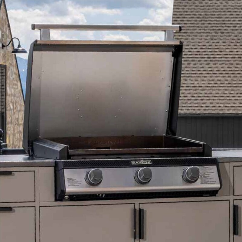 28" Drop-in Griddle with Hood (Natural Gas) 6301
