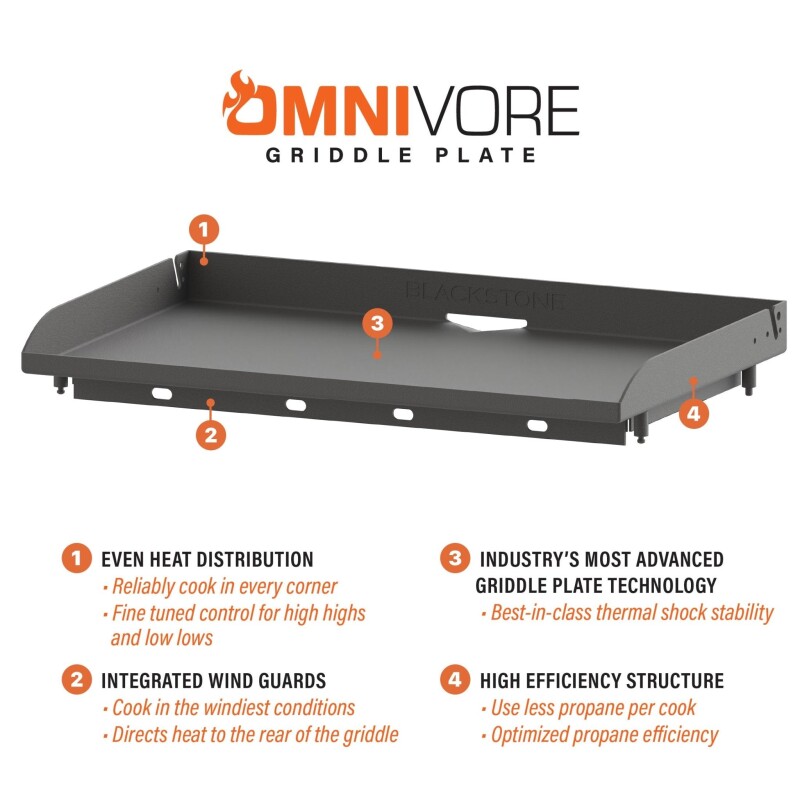 28" Drop-in Griddle with Hood (Natural Gas) 6301