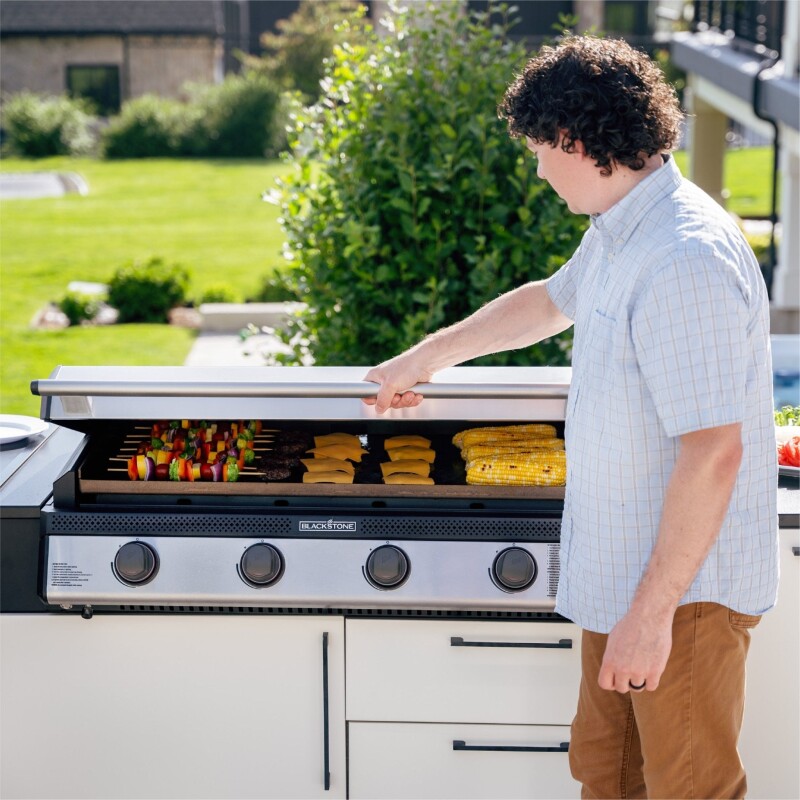36" Drop-in Griddle with Hood (Natural Gas) 6303