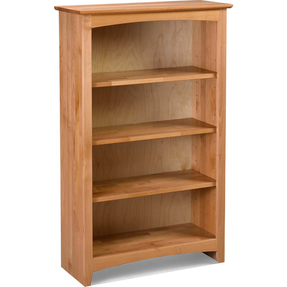 Shaker Bookcases Alder Bookcase 30 x 48 - 63048 63048