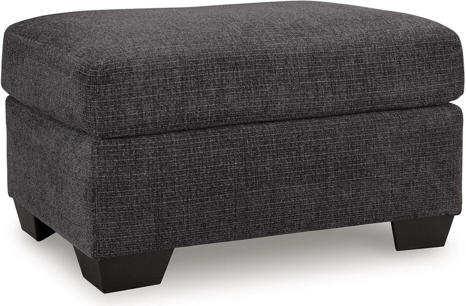 Loreo Ottoman In Ebony 6310114