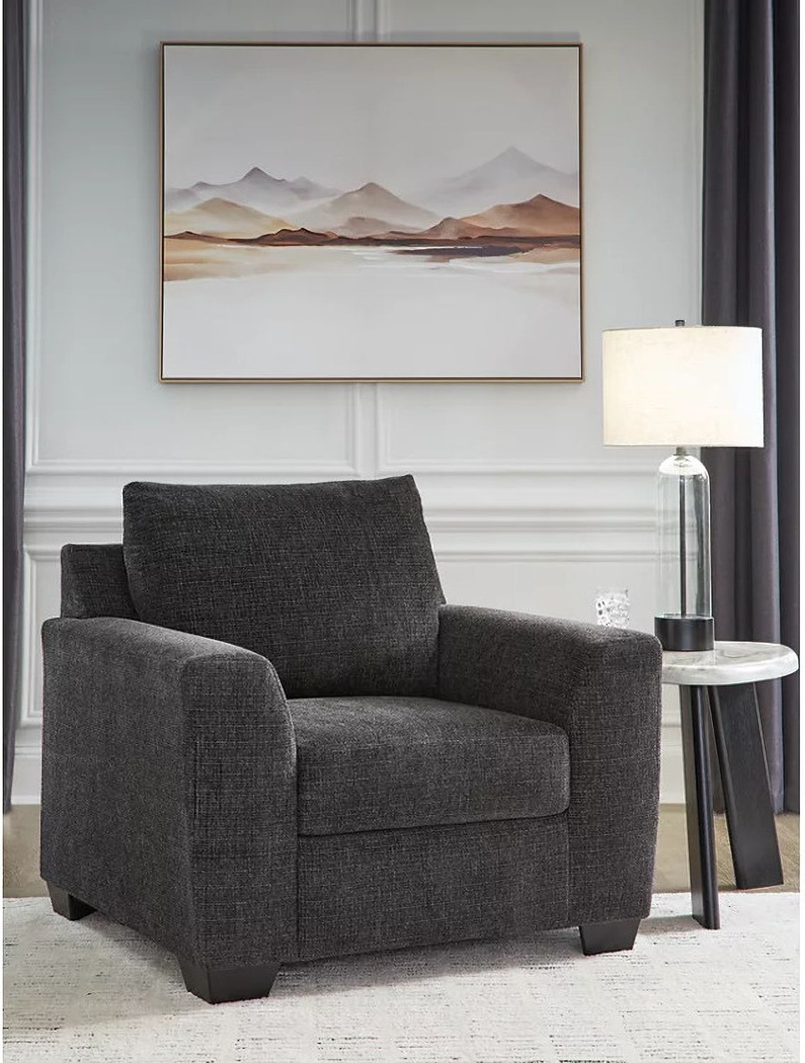 Loreo Chair In Ebony 6310120
