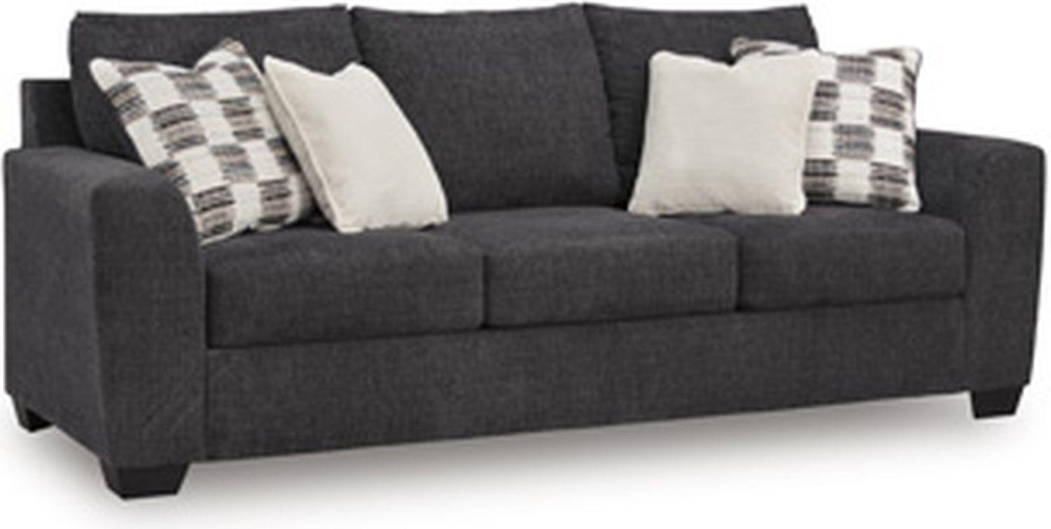 Loreo Sofa In Ebony 6310138