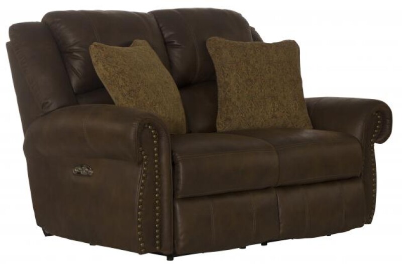Power Headrest Power Reclining Loveseat 63132