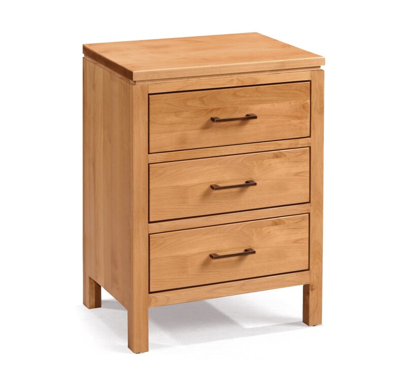 2 West 3 Drawer Wide Nightstand 63231