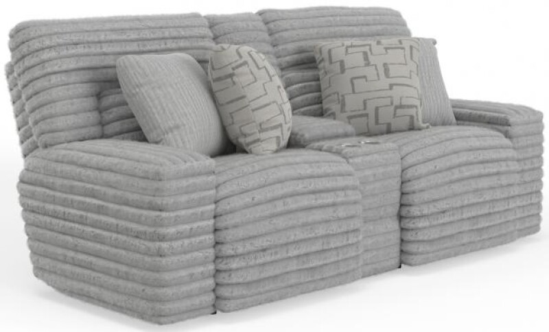 Lynx 325 Power Reclining Console Loveseat w/Zero Gravity 63259