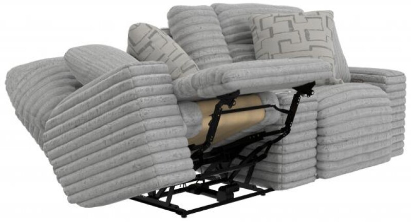 Lynx 325 Power Reclining Console Loveseat w/Zero Gravity 63259