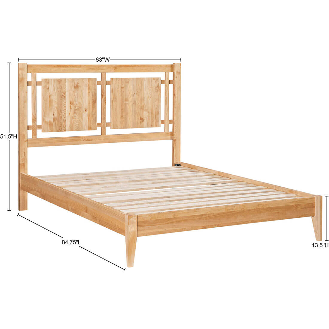 2 West Open Panel Queen Bed - 63291 63291