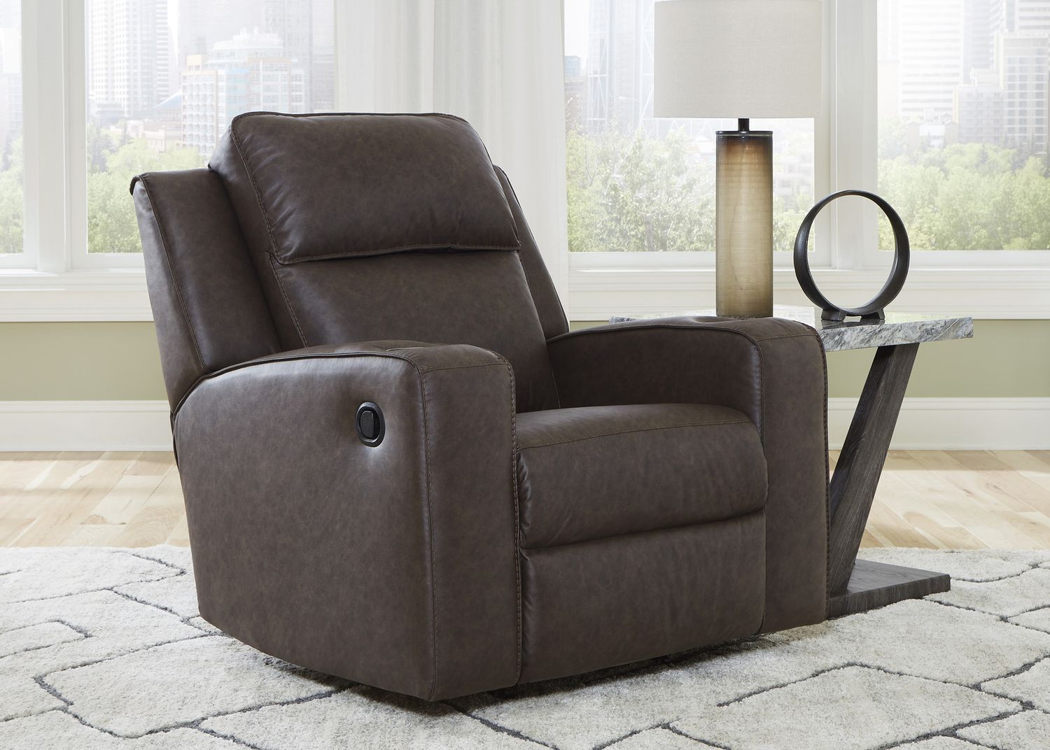 Lavenhorne Rocker Recliner In Granite 6330625