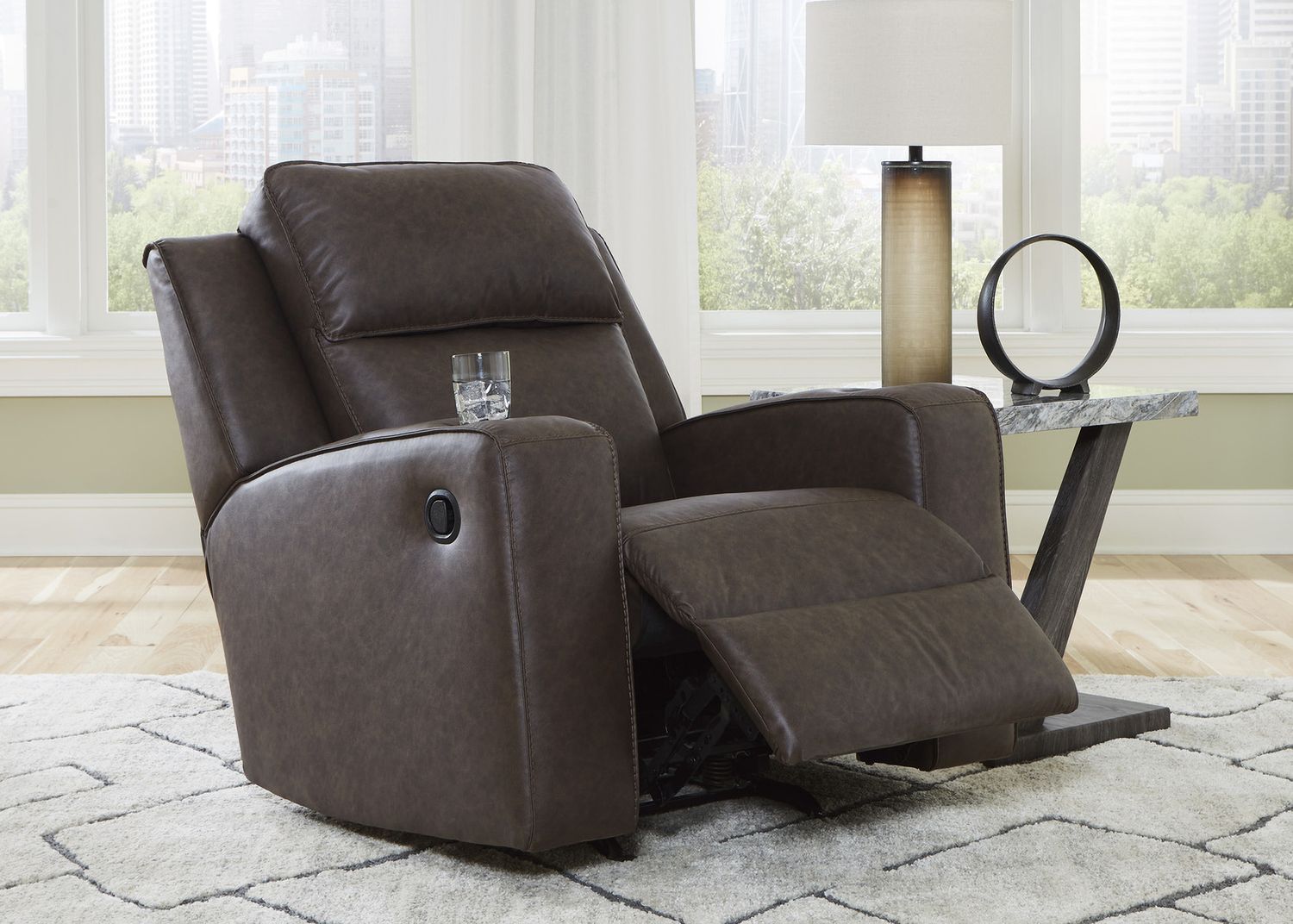 Lavenhorne Rocker Recliner In Granite 6330625