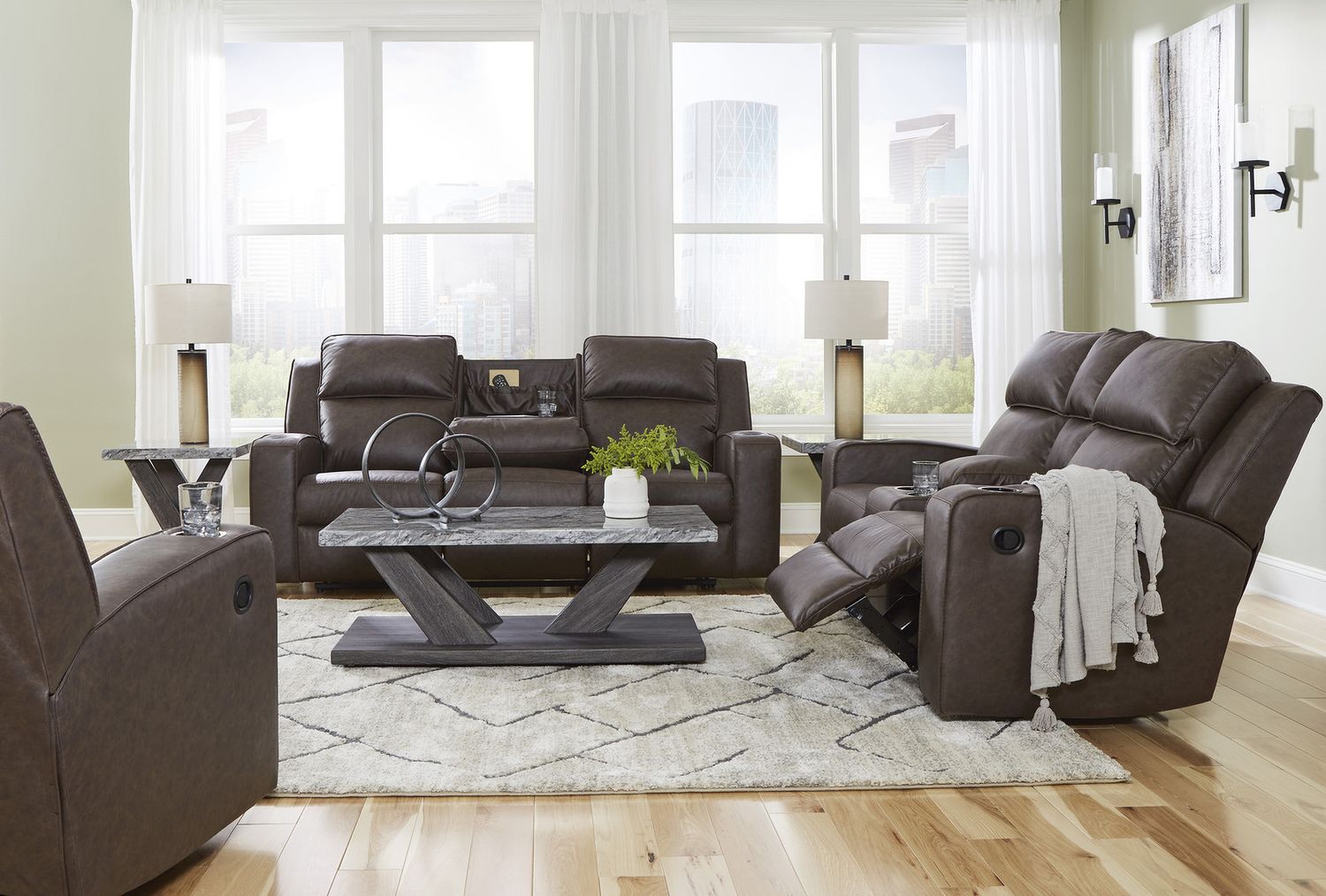Lavenhorne Rocker Recliner In Granite 6330625