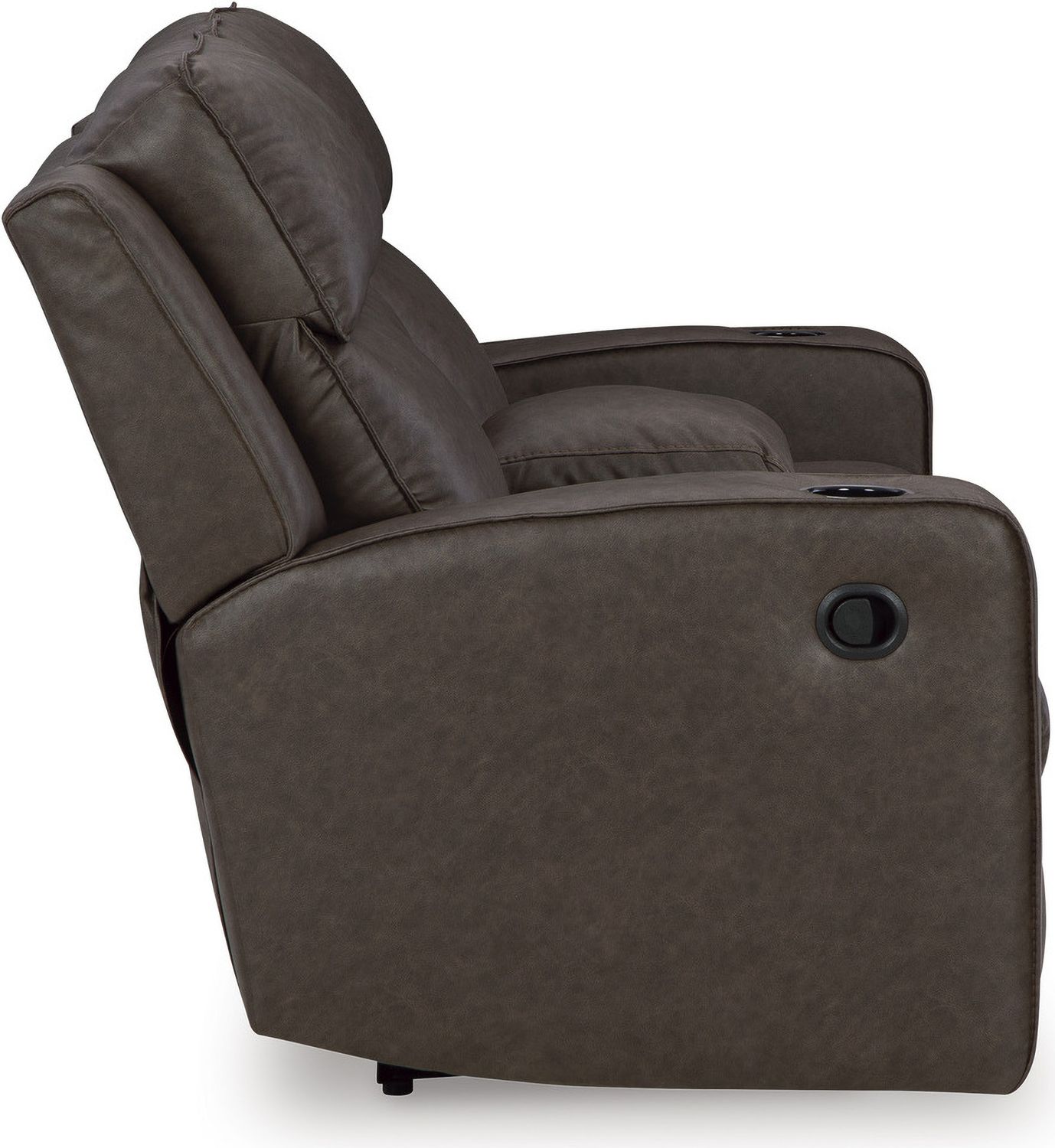 Lavenhorne Double Reclining Loveseat With Console In Granite 6330694