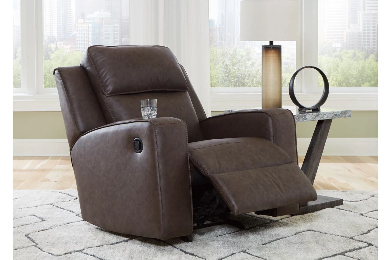 Lavenhorne Reclining Living Room Set With Drop Down Table In Granite 63306U1