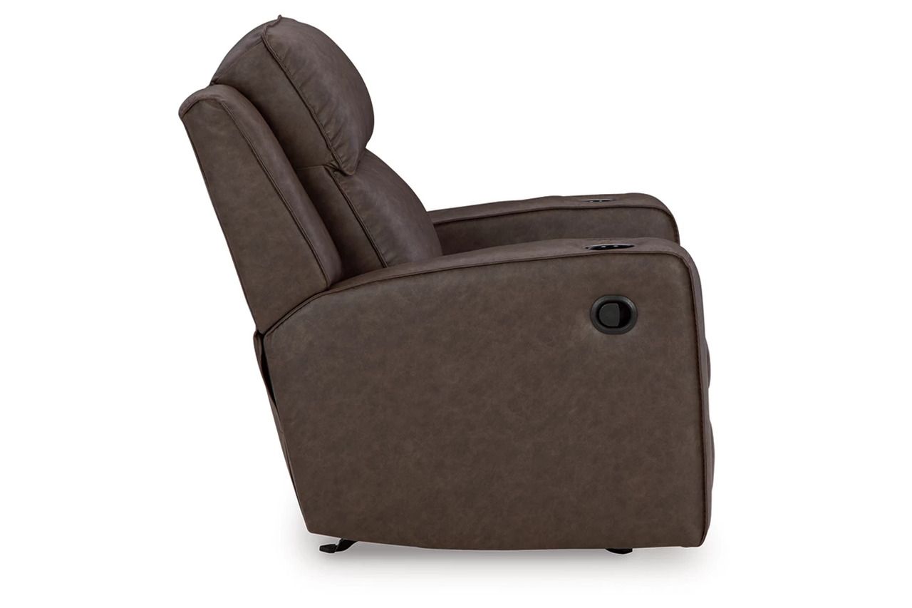 Lavenhorne Reclining Living Room Set With Drop Down Table In Granite 63306U1