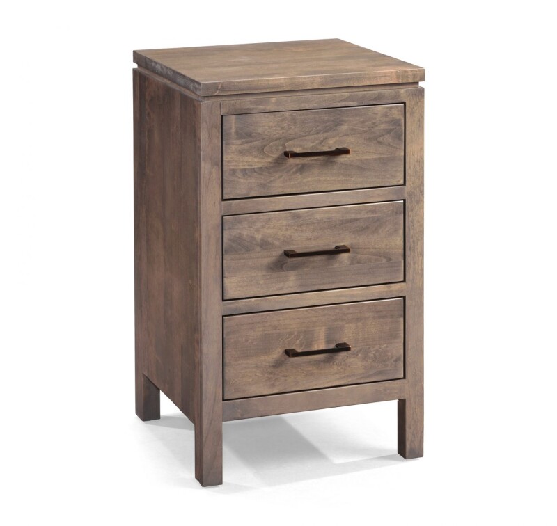2 West 3 Drawer Nightstand 63431