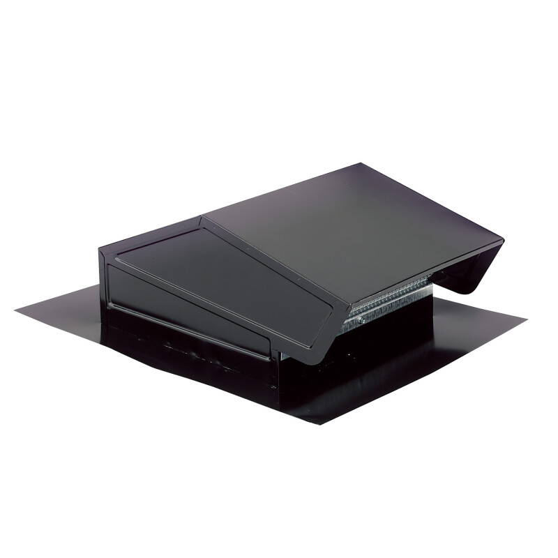 Broan Broan-NuTone Steel Roof Cap for 6-Inch Round Duct with Backdraft Damper and Bird Screen, Black Black 634M Picture 1