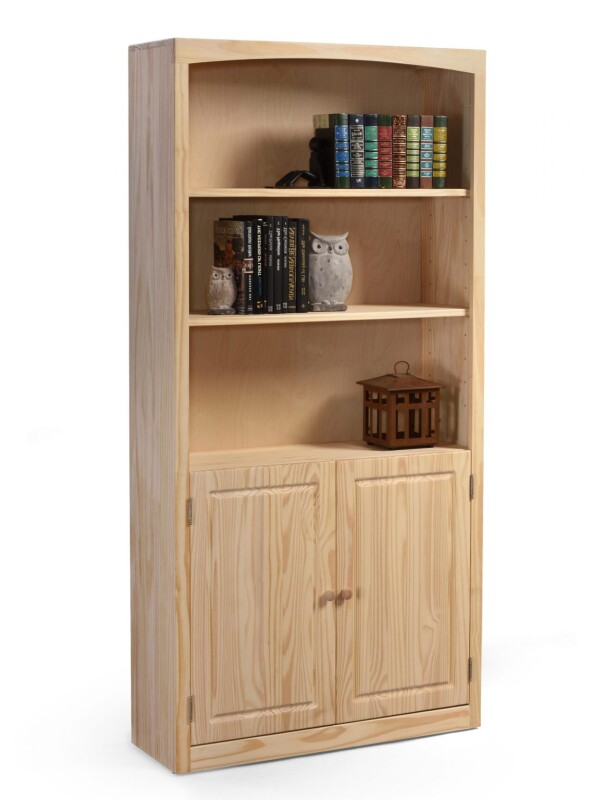 Alder Bookcase 36 x 72 - Doors - 63672D 63672D