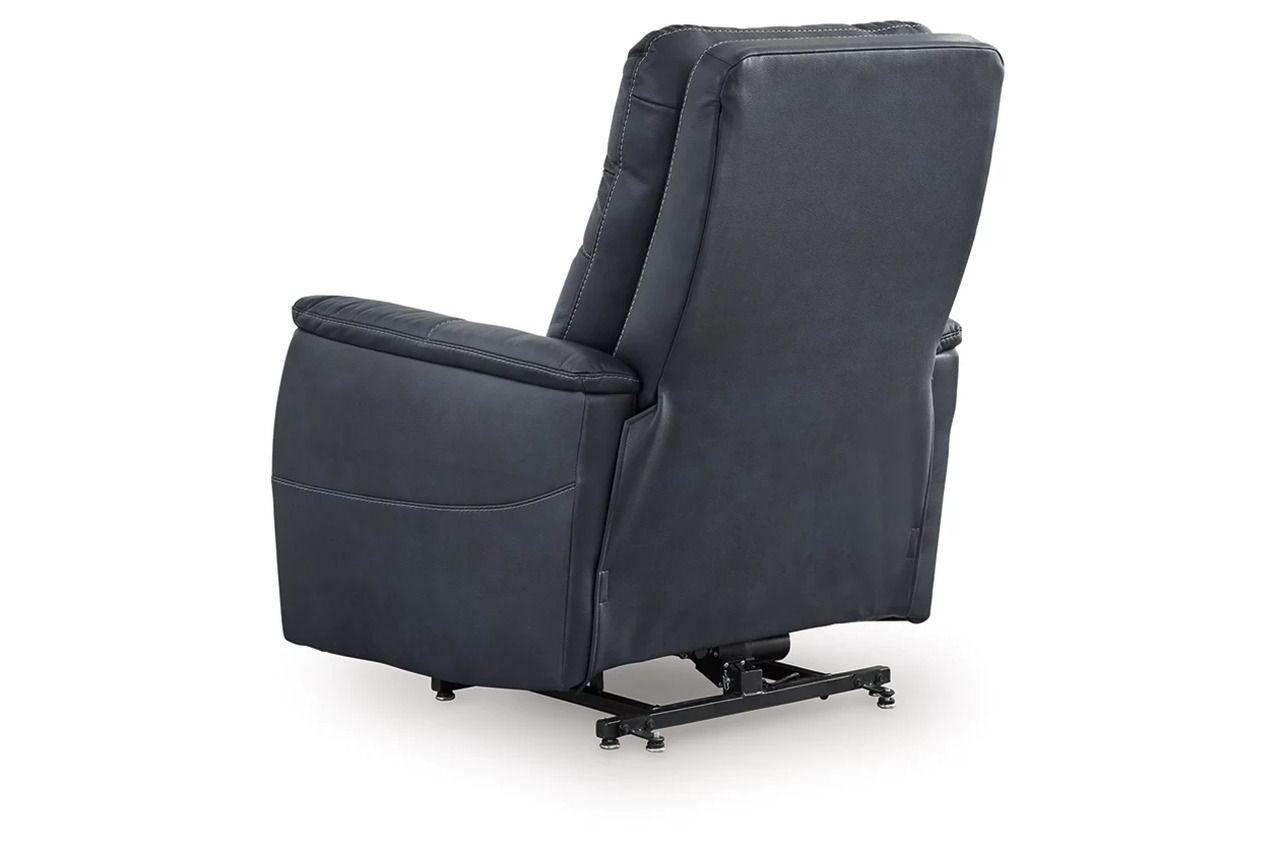 Strawbill Power Lift Recliner In Sapphire 6391012